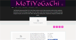 Desktop Screenshot of motiyogachi.com